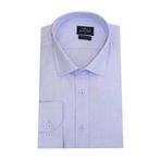 Erkek Gömlek Uzun Kol Silim Fit Armürlü BGL-ST01462 LİLA S
