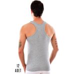 Erkek Gri 12 Adet Seher Spor Atlet 0058 Gri