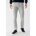 Erkek Gri Mevsimlik Pamuk 5 Cep Slim Fit Jean Pantolon - 31
