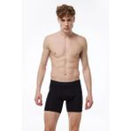 Erkek Gri Modal Uzun Boxer 010