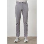 Erkek Gri Pamuk 5 Cep Slim Fit Jean Kot Pantolon - 33