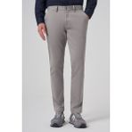 Erkek Gri Pamuk Trend Slim Fit Chino Pantolon