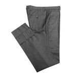 Erkek Gri Regular Fit Kumaş Pantolon-7222 GRİ 42