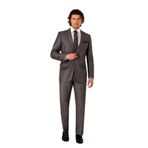 Erkek Gri Regular Fit Takım Elbise