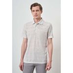 Erkek Gri Trend Dinamik Fit Polo Yaka T-Shirt - XL