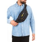 Erkek Gri USB Kulaklık Çıkışlı Crossbody Çapraz Göğüs Omuz ve Bel Çantası NEW328