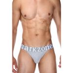 Erkek Gri Yanları Açık Geniş Lastikli Slip Külot