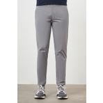 Erkek Gri Yazlık Pamuk Yan Cep Dynamic Fit Chino Pantolon