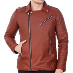 Erkek Günlük Dış Giyim Şık Stil Kafe Yarışçı Hakiki Deri Ceket - Kuzu Derisi Ceket Yarışçı için - Vintage Cafe Racer Biker Gerçek Deri Ceket, Cafe Racer3, XL