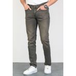 Erkek Haki Slim Fit Dar Kesim Esnek Likralı Denim Jeans Kot Pantolon HLTHE001920 - Yeşil - 30 / 31