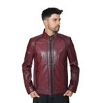 Erkek Hakiki Deri Ceket Yeşil 3021 (Bordo, 2XL)