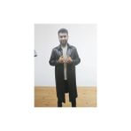 Erkek Hakiki Deri Pardesü - Siyah - XS