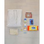 Erkek Ihram Seti – Cepli Kemerli, Esanslı, Zikirmatikli, Full Hac Umre Seti - Beyaz - 110 x 220 cm