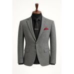 Erkek İtalyan Kesim Tek Düğmeli Blazer Ceket Klasik Ve Modern Şıklık