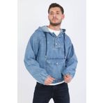 Erkek Jean Sweatshirt Mavi