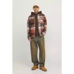 Erkek Jjdarren Flannel Uzun Kollu Gömlek - Taba - S