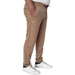 Erkek Jogger Eşofman Altı Battal Boy Büyük Beden Pike Kumaş Üç Cepli Arka Cep Fermuarlı Duble Paça Spor Kesim Bel Lastikli Kordon Bağcıklı - 5XL - Somon