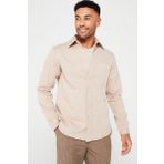 Erkek JPRCCDOVER TWILL Gömlek - Bej | S