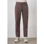 Erkek KAHVE Pamuk 5 Cep Dynamic Fit Jean Kot Pantolon
