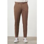 Erkek KAHVE Yazlık Pamuk Yan Cep Dynamic Fit Chino Pantolon