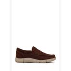 Erkek Kahverengi Nubuk Deri Casual Loafer 26SFD7104V3