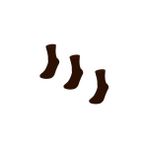 Erkek Kahverengi Organic Socks 3 Adet Bambu Çorap