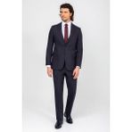 Erkek Kahverengi Regular Fit Takım Elbise - 6 Drop - 48