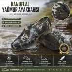 Erkek Kamuflaj Lastik Ayakkabı