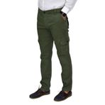 Erkek Kanvas Kargo Pantolon 1955 BGL-ST04417 YEŞİL 30