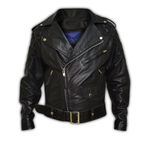 Erkek Kapitone Retro Yan Bağcıklı Tasarımcılar Motorcu Motosiklet Deri Ceket, siyah, XL