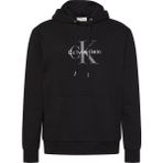 Erkek Kapüşonlu Sweatshirt Ls Eu Monologo 350TERRY - Siyah - XL - Renkli