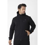 Erkek Kapüşonlu Sweatshirt Su Itici Kapüşonlu Sweatshirt Siyah Erkek Sweatshirt - XL