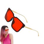 Erkek Kare Güneş Gözlüğü, Kare Çerçeve Güneş Gözlüğü, Büyük Kare Güneş Gözlüğü, Erkekler için Kare Güneş Gözlüğü, Kadın Vintage Retro Metal Çerçeve Trendy Güneş Gözlükleri