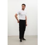 Erkek Kargo Cep Jean Pantolon