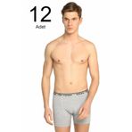 Erkek Karışık Renk 12'li Paket likralı Boxer ELF568S0060CCM12