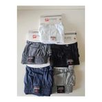 Erkek Karışık Renk 5 'lı %100 Pamuk Penye Boxer-(1480)