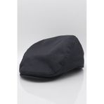 Erkek Kasket Cotton İngiliz Siyah Flat Cap Şapka