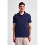 Erkek Kısa Kol Polo Yaka T-Shirt 25Y-1134 - Lacivert - M