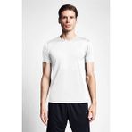 Erkek Kısa Kol T-Shirt 25S-1220-25B - Beyaz