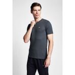 Erkek Kısa Kol T-Shirt 25S-1294-25B - Gri - M