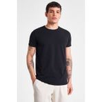 Erkek Kısa Kollu T-Shirt 25S-1225-25Y - Siyah
