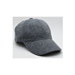 Erkek Kışlık Kaşe Snapbacks Füme Şapka
