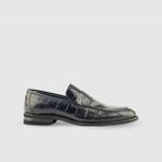 Erkek Klasik Ayakkabı [052210], Lacivert Croco, 44 - Lacivert Kroko
