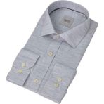 Erkek Klasik Uzun Kol Gömlek 4004 BGL-ST04752 - XL - Gri