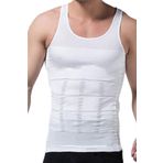 Erkek Korse Atlet Fanila, BEYAZ, 2XL, BAMBİKORSE1134XXL