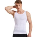 Erkek Korse Atlet Göbek Toparlayıcı Ince Gösteren 1 Beden Incel - 2XL - Beyaz