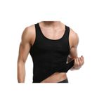 Erkek Korse Atlet, SİYAH, 2XL, PLBAMBİSYH5