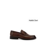 Erkek Kösele Taban Hakiki Deri Loafer Ayakkabı