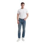 Erkek Kot Pantolon 0704 Parker Normal Bel Dar Paça Slim Fit YEŞİL 38