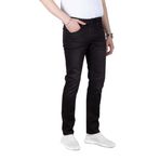 Erkek Kot Pantolon Siyah Slim Fit Düz Paça 5 Cepli Jean NCS JEANS 2200 6094 SİYAH 33
